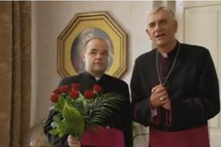 Ranczo 8 sezon odcinek 104. Biskup (Wiktor Zborowski), proboszcz (Cezary Żak)