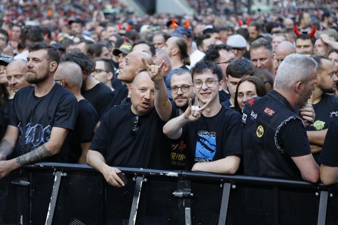 Koncert AC/DC w Warszawie (4.07.2025) - część druga. Organizatorem koncertu jest Live Nation
