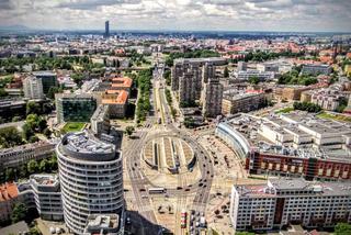 Wrocław widziany z lotu ptaka w obiektywie kamery bezzałogowych statków powietrznych