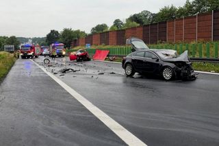 Kierujący hyundaiem jechał pod prąd i zginął! Chciał ominąć korek na S52 [AKTUALIZACJA]