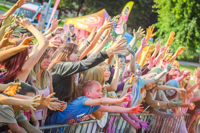 Festiwal Kolorów w Parku Sieleckim w Sosnowcu