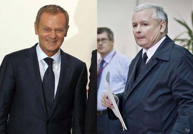 Donald Tusk, Jarosław Kaczyński