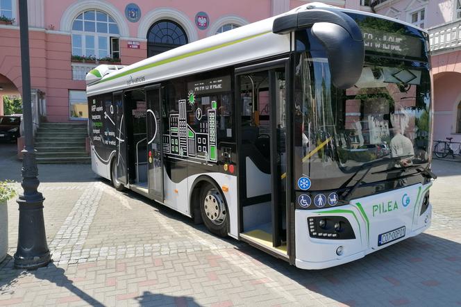 Test autobusu elektrycznego PILEA w Iławie