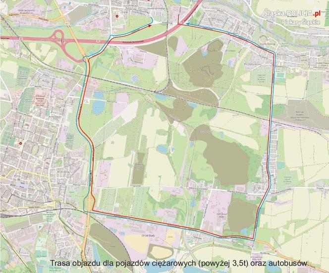 Zmiany w komunikacji drogowej w związku z wyburzeniem wiaduktu kolejowego w Piekarach Śląskich