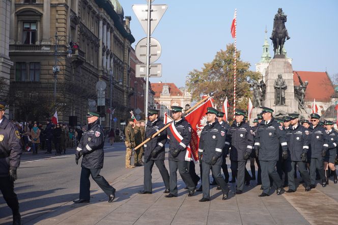 Obchody Święta Niepodległości w Krakowie 11.11.2024 r.