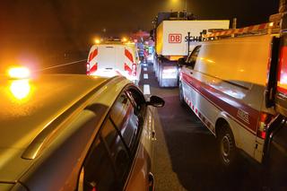 Maszyna TBM ruszyła w dalszą drogę. Konwój z transportem miał przystanek w Lublinie