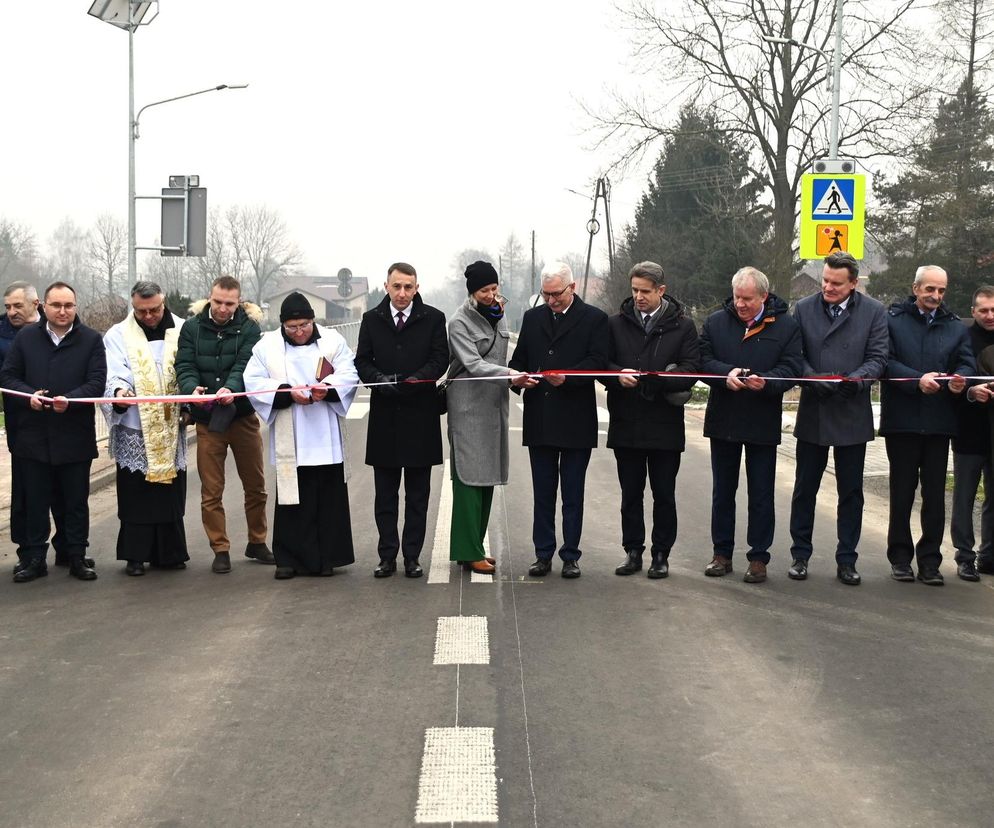 Otwarcie przebudowanej drogi  Udrycze – Kolonia Dębowiec