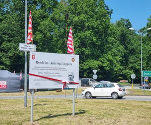 Rondo w Grzybnie otrzymało imię Andrzeja Leppera