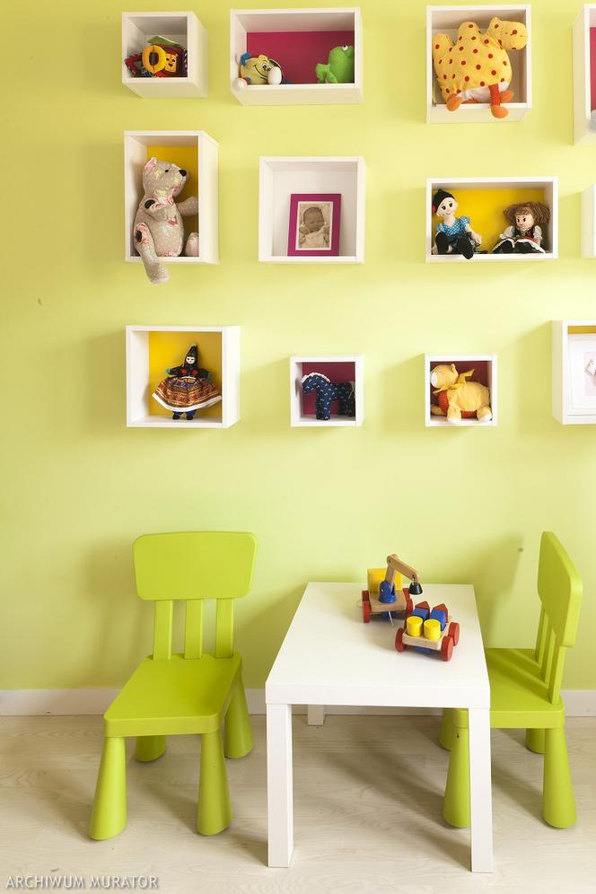 ściany w pokoju dziecka farba kolory