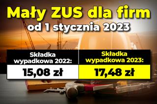 Mały ZUS dla firm od 1 stycznia 2023