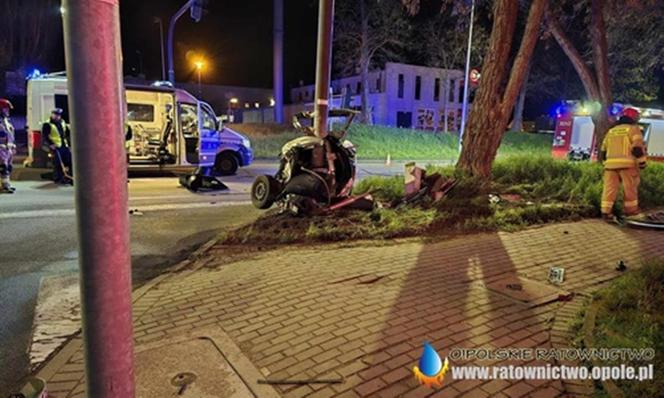 Tragiczny wypadek w Opolu. Kierowca uciekał policji