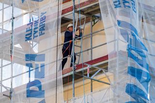 Remont gliwickiego ratusza się przeciąga, ale efekt końcowy będzie jeszcze piękniejszy