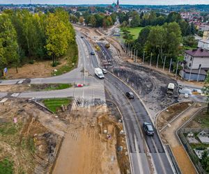 Przebudowa DK94 w Olkuszu - stan na listopad 2025 r.