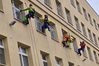 Alpiniści zagrali z WOŚP w Szpitalu Wojewódzkim w Koszalinie 