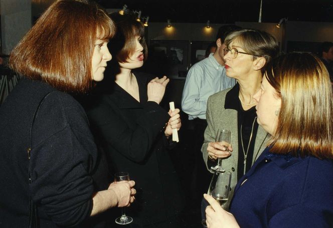 Od lewej: Zyta Kusztra, Ewa P. Porębska, Anda Rottenberg