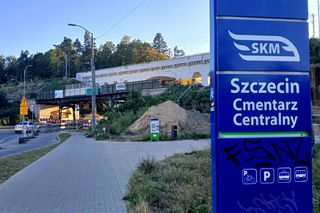 Coś optymistycznego wydarzyło się na budowie SKM. Stalowy kolos pojawił się dosłownie znienacka