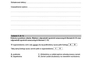 Egzamin ośmoklasisty 2022 - język polski. Arkusz, zadania