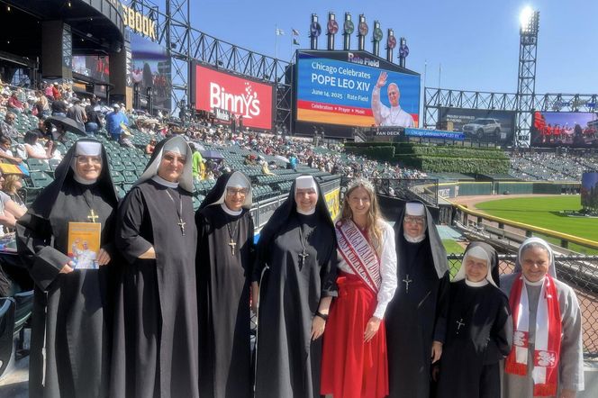 Wielkie show dla papieża na stadionie White Sox. Nie zabrakło Polonii i… przemówienia Leona XIV!