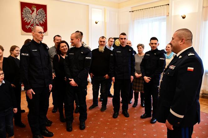 Nowi policjanci w Białymstoku 2020