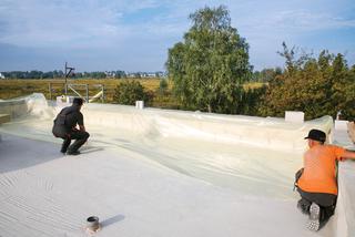 Układanie paroizolacji