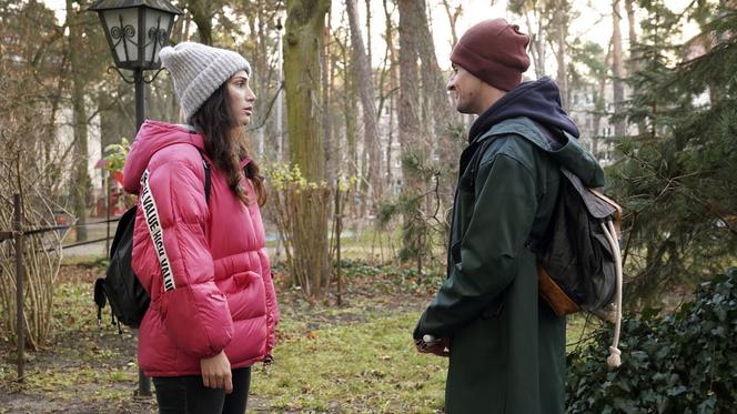 Barwy szczęścia, odc. 2245. Celina (Orina Krajewska), Herman (Maciej Raniszewski)