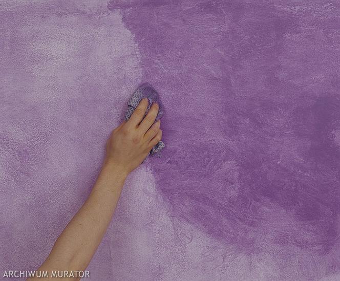 Malowanie ścian: W mocy fioletu