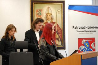 Młodzież z CKU w Siedlcach debatowała o radości w życiu nastolatka