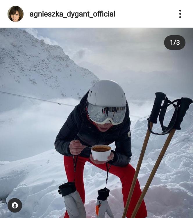 Białe szaleństwo NIANI - Agnieszka Dygant na nartach