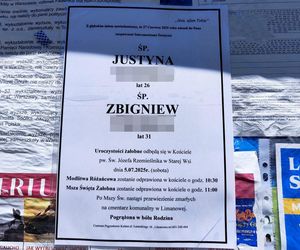 Tragedia w Starej Wsi. Pogrzeb Justyny i Zbigniewa