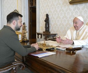 Zełenski pojechał do papieża Franciszka. Dał mu wstrząsający prezent