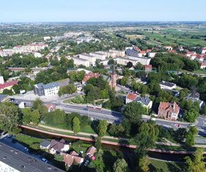 Rynek Oruński z lotu ptaka