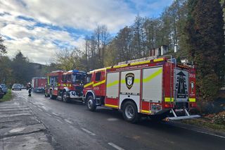Tragiczny pożar w Słonej koło Zakliczyna. Nie żyje jedna osoba
