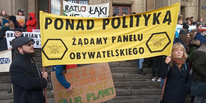 Wielki protest w Krakowie. Strajkowali w obronie klimatu 