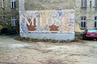 Mozaika Miłość przy ul. Bałuki