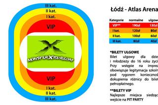 Monster X Tour - Łódź ATLAS ARENA