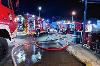 Znów pożar składowiska śmieci. Słup ognia i kłęby dymu nad Czechowicami-Dziedzicami 