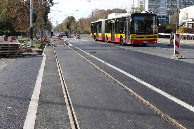 Torowisko w al. Waszyngtona po awaryjnym remoncie