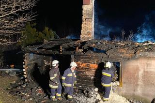 Ogromny pożar w gm. Stary Zamość. W całej miejscowości wyłączono prąd!