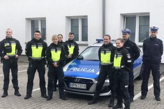 Policjanci ze Słupska patrolują miasto z funkcjonariuszami z Litwy