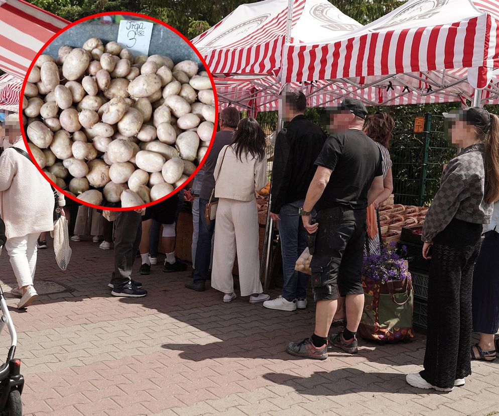 Euforia na straganie! Młode ziemniaczki z Polski robią furorę
