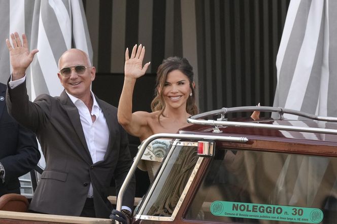 Zobacz, jak ubrali się goście na ślubie Bezosa! Panna młoda szokowała