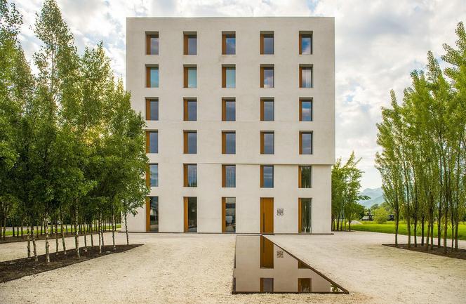 2226 – siedziba pracowni Baumschlager Eberle Architekten, Lustenau, Austria, 2013