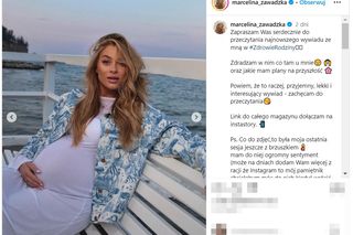Marcelina Zawadzka coraz bliżej porodu