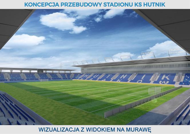 Tak będzie wyglądał nowy stadion Hutnika Kraków. Pomieści ponad 8 tys. widzów