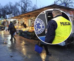 Strzały na targowisku. Mężczyzna postrzelony w brzuch. Trafił do szpitala