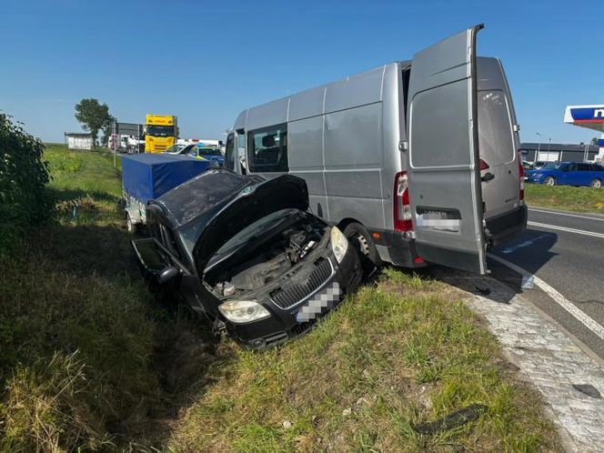 Wypadek w miejscowości Kolonia Szpondowo 