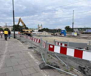 Remont mostu Grunwaldzkiego w Krakowie