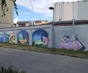 Bajkowy mural w Bydgoszczy