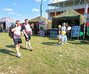 Piknik Wojskowy 18. Dywizji został zorganizowany na terenie zielonym przy aquaparku i stadionie miejskim w Siedlcach