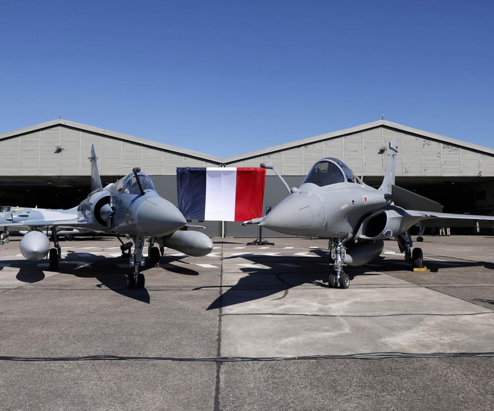 Samoloty Rafale 